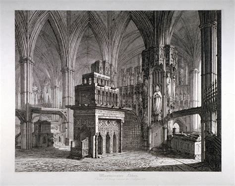 Interior of the Chapel of King Edward the Confessor, Westminster Abbey, London posters & prints ...