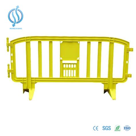 Portable 2m Plastic Road Safety Barrier from China manufacturer - Rongxiang