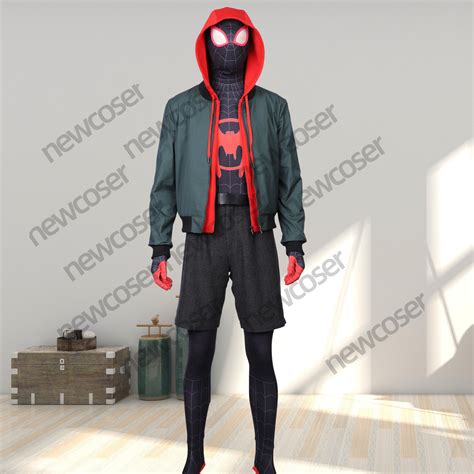 Spider Man: Into the Miles Morales Cosplay Costume - Etsy Australia