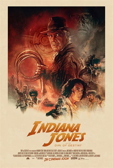 INDIANA JONES *illustrated* poster revealed...