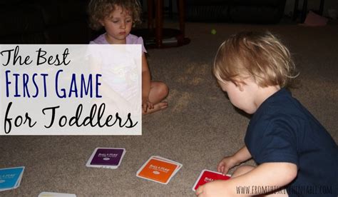 First Game for Toddlers - From This Kitchen Table