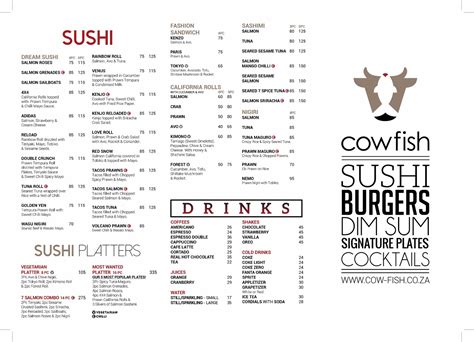 Cowfish - Restaurant in Pretoria - EatOut