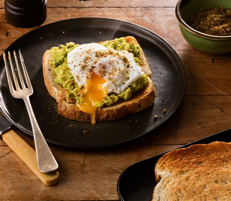 Smashed Avocado, Poached Eggs and Dukkah on Toast – Ploughmans Bakery