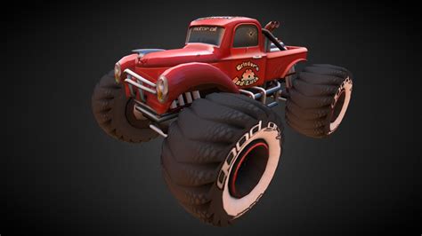 Grinder Monster Truck - 3D model by SICS Games (@SICSgames) [bfb435c ...