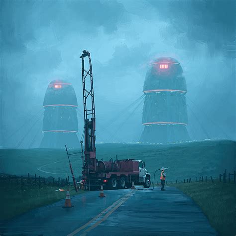 Simon Stalenhag Latest Work | The Coolector