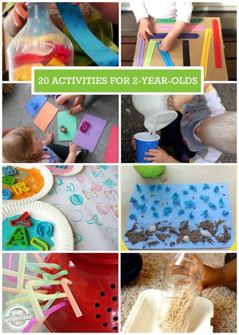 20 {Quick & Easy} Activities for 2 Year Olds