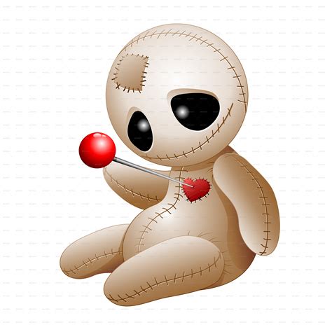 Voodoo Doll Cartoon in Love by Bluedarkat | GraphicRiver