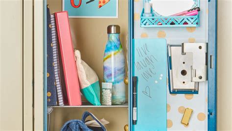 Locker Decoration & Organization Ideas - How To Organize Your Locker ...