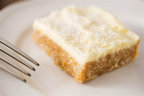 Lemon & Coconut Slice