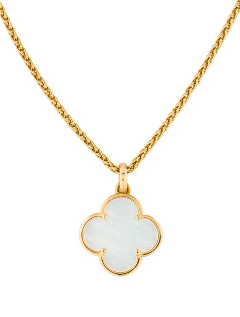 Van Cleef & Arpels Magic Alhambra Pendant Necklace - 18K Yellow Gold ...