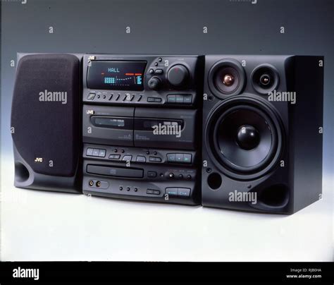 JVC Stereo music system with CD and tape player 1997 Stock Photo - Alamy