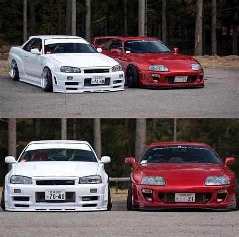 R34 Skyline & MKIV Supra