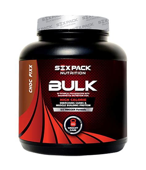 Six Pack Nutrition Bulk, 4 Kg: Buy Six Pack Nutrition Bulk, 4 Kg at ...