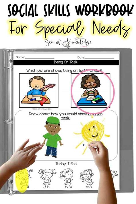 Social Skills Worksheets for Autism PDF Printables and Workbooks