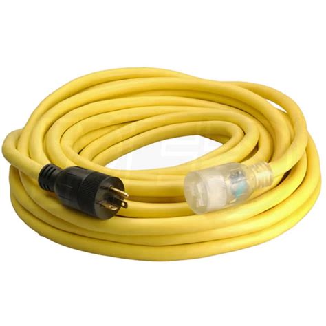 Coleman Cable 026188802 20-Amp 50-Foot Generator Power Cord 5-20P/5-20R