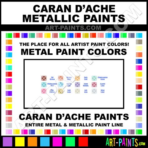 Ash Grey Metallic Metal and Metallic Paints - 401 - Ash Grey Paint, Ash Grey Color, Caran D-Ache ...