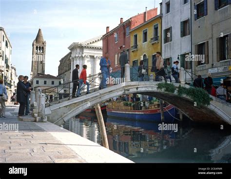 Venice and its bridges on the canals Stock Photo - Alamy