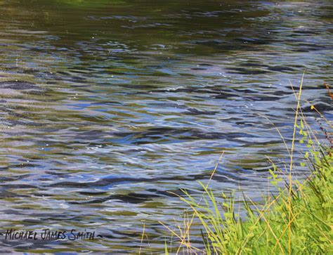 Michael James Smith | Original oil painting on panel, The River Wharfe ...