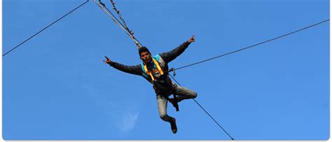 Zip Line Construction in India,Zip line set up in India,Zip line manufacturer in India,Adventure ...