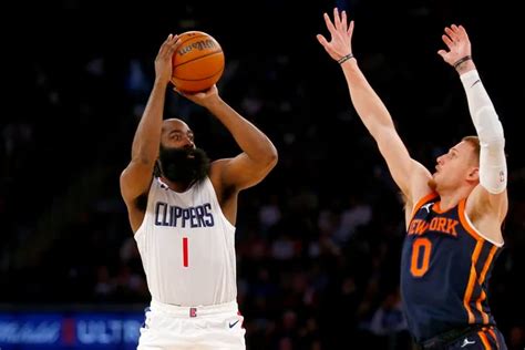 James Harden’s Clippers debut at Madison Square Garden draws an audible ...