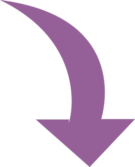 purple curved arrow png - Clip Art Library