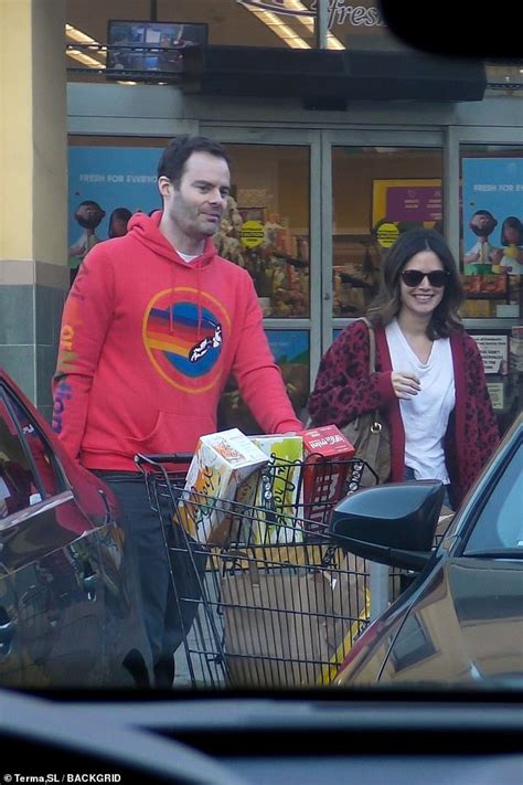 Rachel Bilson and Bill Hader look like one happy couple on trip to the supermarket | Daily Mail ...