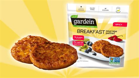 Gardein Just Launched Meaty Vegan Breakfast Sausages | LIVEKINDLY