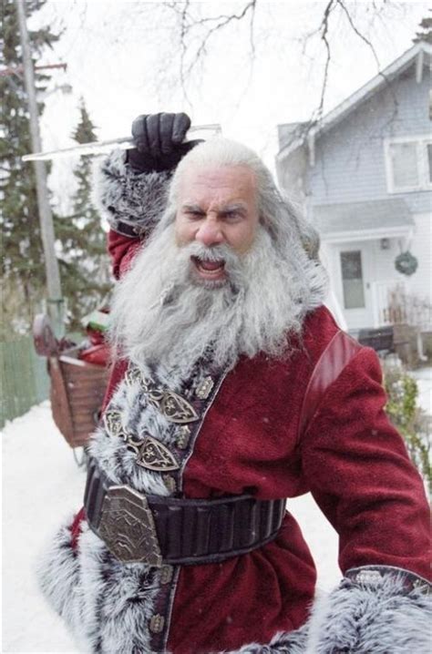 Bill Goldberg as Santa/Satan in "Santa's Slay" | Christmas horror ...