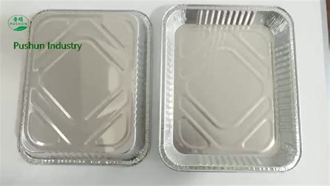 Aluminum Foil Pan Disposable Food Trays Bbq Grill Plates Foil Box Food ...