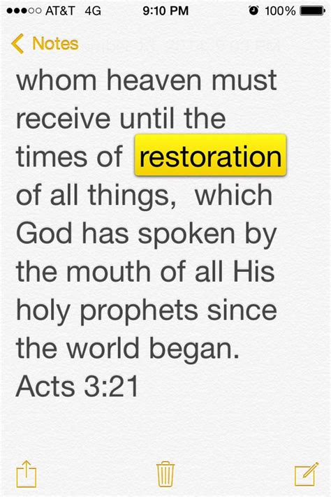 #The Word #Restoration | Scripture of the day, Sing to the lord, Words