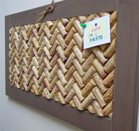 Cork Boards with Wine Corks | Makerhood Norwood | Kurk kunst, Kurk ...