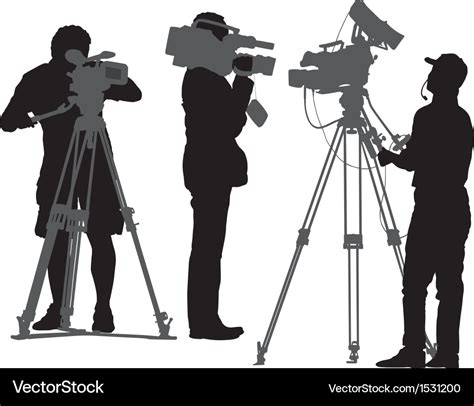 Cameraman Royalty Free Vector Image - VectorStock