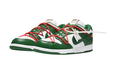 Off-White x Nike Dunk Low Pine Green CT0856-100 - KicksOnFire.com