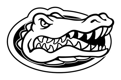 Black and White Gator Logo - LogoDix