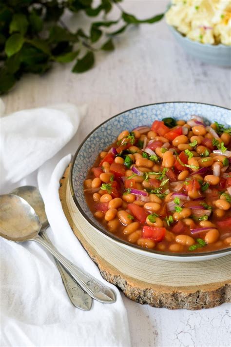 Baked Bean Salad • Tamarind & Thyme