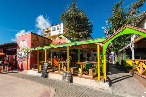 Caribbean Blend Restaurant in Philipsburg, St. Maarten Editorial Image - Image of drinks ...