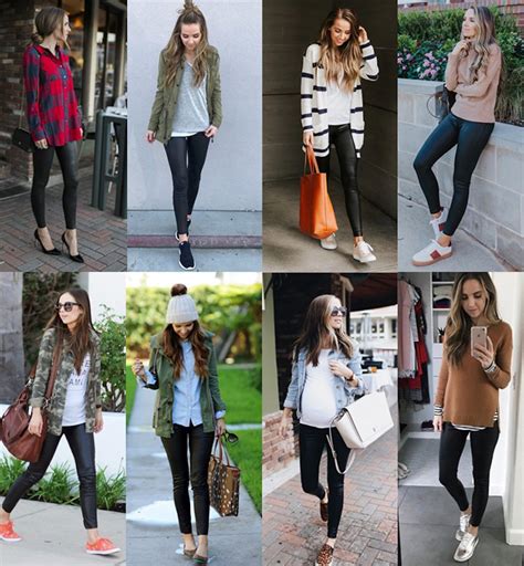 Leather Leggings Outfit Ideas to Copy [10 Looks from Dressy to Casual]