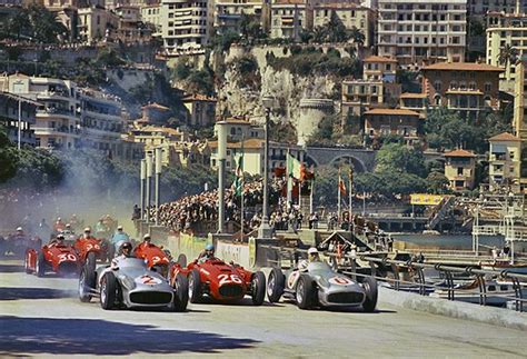 1955 GP Monaco | Classic racing cars, Grand prix racing, Monaco