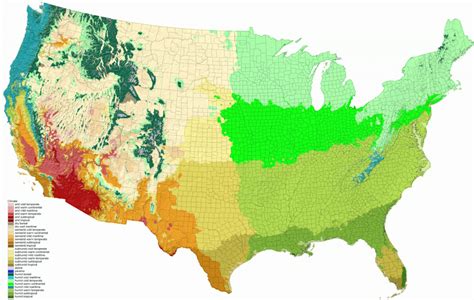 Detailed Climate Map Of The United States - Vivid Maps