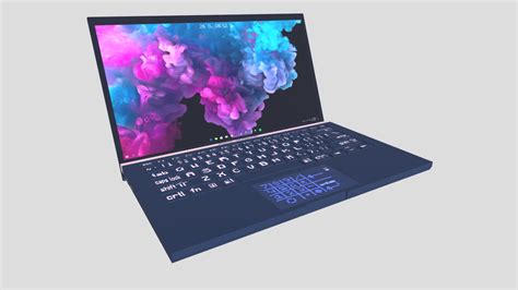 Asus Zenbook - Download Free 3D model by djangospel [f62d73b] - Sketchfab