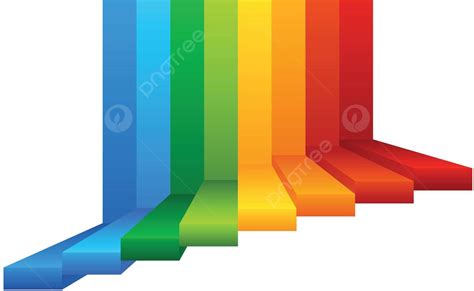 A Colourful Stairway On White Background Stairway Backdrop Colorful ...