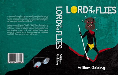 Lord of the Flies book cover on Behance