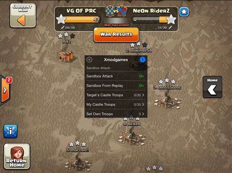 [IOS/Android][Xmodgames] Clash of Clans Mod-Visible Traps in Sandbox Attack From Replay ...