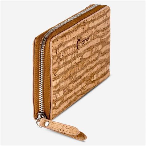 Women Cork Wallet Brown Color | Vegan Product Portugal | Corkor.com