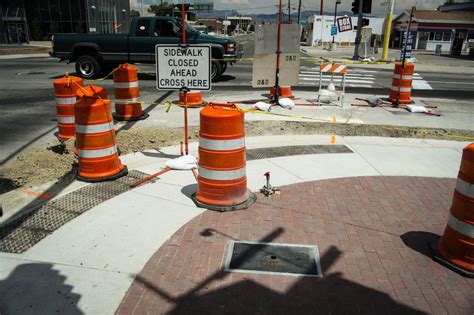 Downtown Sidewalk Construction – Around Carson