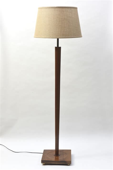 Mid Century Wooden Floor Lamp - Appleton Antique Lighting