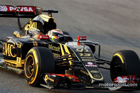 Pastor Maldonado, Lotus F1 Team at Barcelona February testing