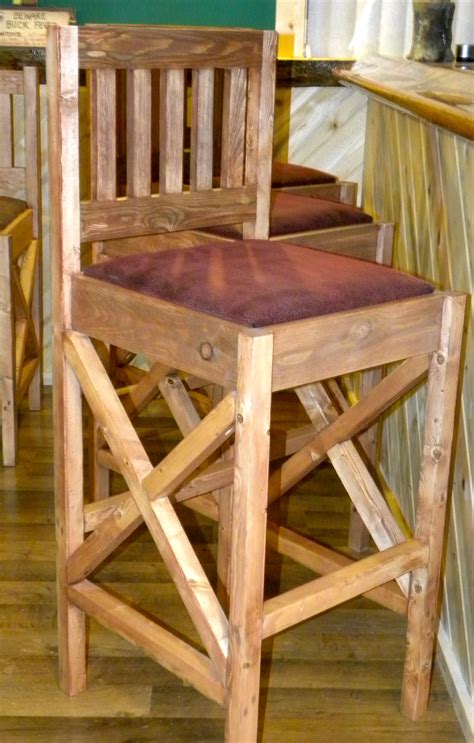 Ana White | Rustic Bar Stools - DIY Projects