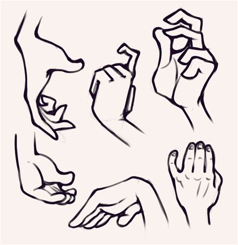 Hand Gestures Drawing | Free download on ClipArtMag