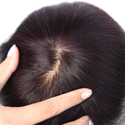 Aliexpress.com : Buy Originea Human Hair Toupee for Women Net Base Size ...